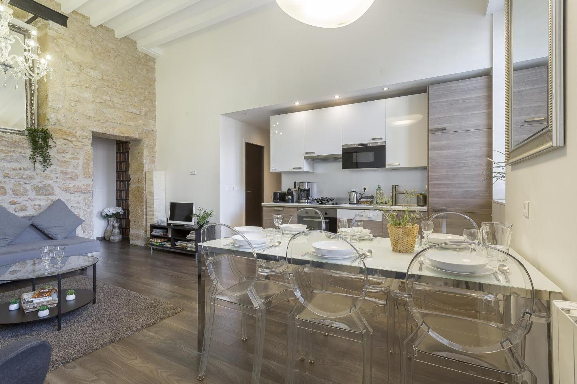 Le Jacquard Garage Lyon Centre Pour 2 A 8 Pers Apartment Стая снимка